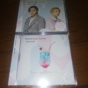 未開封初回盤Bと通常盤 シングルCD2枚セット KinKi Kids Amazing Love 山下達郎