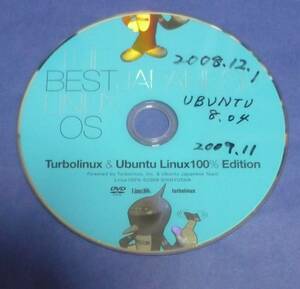 ★Linux系雑誌の付録ＤＶＤ:2008年12月頃発行雑誌の付録DVD「Ubuntu 8.04版」が収められています:Linuxの発展・開発史に関心ある方向け。