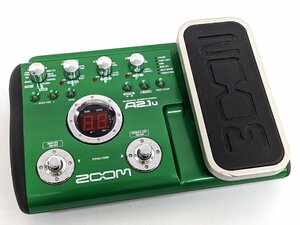 ZOOM ズーム A2.1u Acoustic Effects Pedal アコースティックエフェクツペダル ※ジャンク《A1041