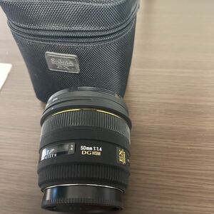 シグマ SIGMA マウント 50mm 1:1.4 DG ソニーアルファで使用