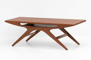 北欧デザイン 家具 クロッケン コーヒーテーブル06 チーク材 センターテーブル 新品