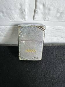 【FS0265】ZIPPO ジッポー ジッポ ヴィンテージ オイルライター ライター ロゴ Zippo シルバー 喫煙具 