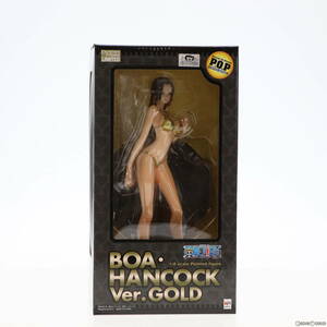 【中古】[FIG]Portrait.Of.Pirates P.O.P LIMITED EDITION ボア・ハンコック Ver.GOLD ONE PIECE(ワンピース) 1/8 完成品 フィギュア メガ