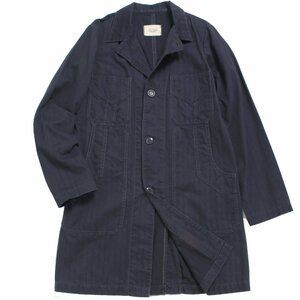 ZUCCA TRAVAIL ワークコート size0 グレー ZU43FA010 ズッカ トラバイユ