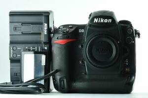 Nikon D3 純正バッテリーチャージャー MH−22付属 シャッターカウント15,000回　ニコン 一眼レフカメラ