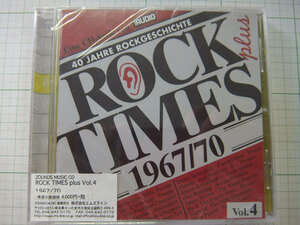 ZOUNDS（ザウンズ）CD： (Vol.4)ROCK TIMES plus 1967/70 新品 コレクターズアイテム