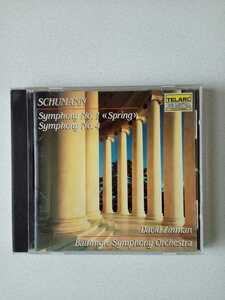 CD シューマン　交響曲１番　春＆4番 ジンマン＆ボルティモア響