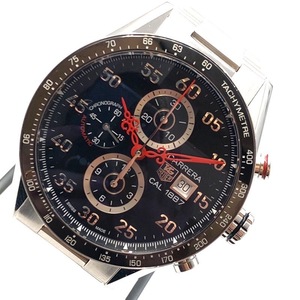 タグ・ホイヤー TAG HEUER カレラキャリバー1887　クロノグラフタイムマシーンbyネンド CAR2A14.BAO799 腕時計 中古