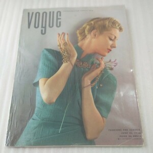 VOGUE ボーグ 1936年　June 15　スタイケン　ホルスト　セシル・ビートン　トニー・フリッセル　ヴィンテージ　ヴォーグ　ファッション雑誌