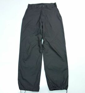 ROA ロア イタリア製 Oversized Chino Black オーバーサイズドチノ テックパンツ S メンズ rbm0047fa42