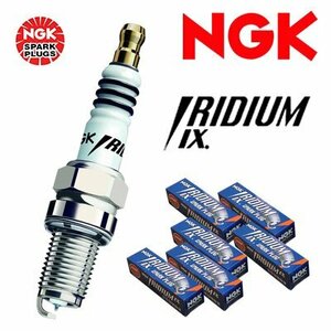 NGK イリジウムIXプラグ 1台分 6本セット オペル オメガ ワゴン [GF-XF250W] 2000.6~ 2500