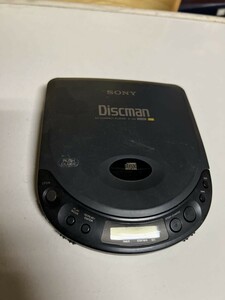 FJ0609 sony ソニー DISCMAN ディスクマン　 ポータブルCDプレーヤー D-120 本体のみ　付属品なし