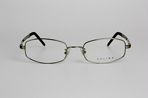 【未使用・新品】CELINE セリーヌ LUNETTES チタン フルリム グリーン VC1023J COL.G22 51□19 MADE IN JAPAN