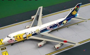 ■即決 全日空商事 1/400【ボーイング 747-400 ANA全日空 ポケモンジェット1998 JA8965