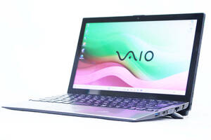 【1円～】Win11Pro Office2021 LTE対応 キーボード付 VAIO Pro PA VJPA11C11N m3-8100Y RAM8G SSD128G 12.5型FHDタッチパネル 顔認証