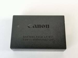 劣化なし表示 純正 バッテリー Canon LP-E17