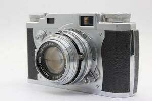【返品保証】 コニカ KONICA IIA 24×36 Hexanon 48mm F2 レンジファインダー カメラ s9760