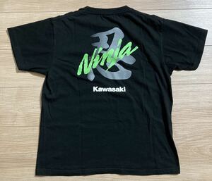 Kawasaki Ninja T-shirt カワサキ ニンジャ 忍 Tシャツ フリーサイズ バイク ユーズド
