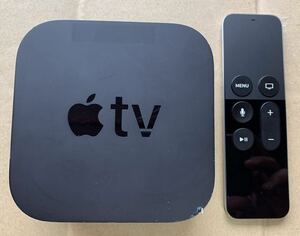 【動作確認済】Apple TV 第4世代 A1625 32GB リモコン/A1513付属