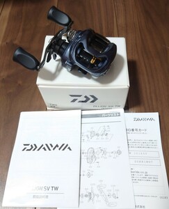 DAIWA 16ZILLION SV TW 1016SV 5.5:1 右 クランキング ローギア ベイトリール ダイワ ジリオン 巻物 クランクベイト