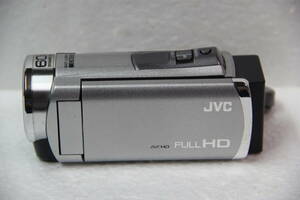 JVC デジタルビデオカメラ GZ- HM155-S シルバー　16GBSDメモリカード付属