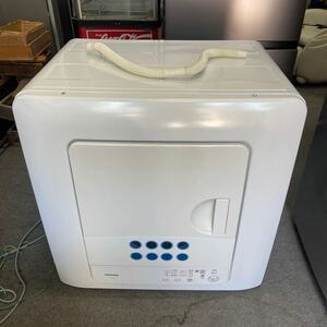 UTt501 衣類乾燥機 東芝 ED-608(W) 22年製 乾燥6kg 花粉除去 ターボ乾燥 抗菌吸音ドラム ふんわり清潔仕上げ家電