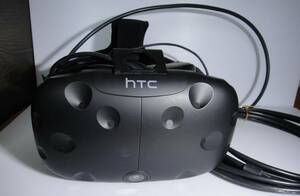 ★ hTC VIVE ★ VRヘッドマウント ＋ リンクBOX ＋ ACアダプター 【中古：現状渡し】