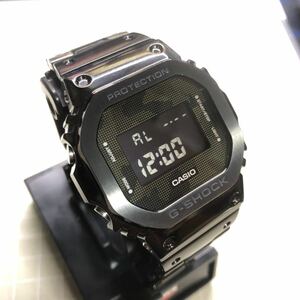 G-SHOCK Gショック ジーショック 5600 CASIO カシオ デジタル 腕時計 GM-5600B-3ER ステンレスフルメタルカスタム