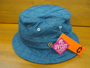 新品Clef (クレ) BOX BUCKET HAT NAVY