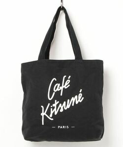 「Maison Kitsune」 トートバッグ U ブラック メンズ