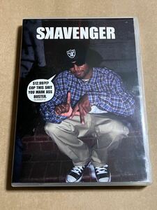 DVD SKAVENGER SKVR BMX : SKINNY : RONE : OBA STANLEY : BIG JAMES : BOB SCERBO 盤面キズ多い ケースに歪みあり