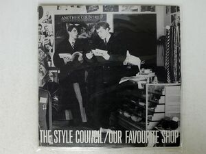 STYLE COUNCIL/OUR FAVOURITE SHOP/POLYDOR 28MM0445 LP