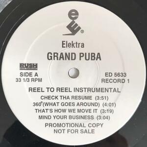 Grand Puba - Reel To Reel Instrumental (Promo)