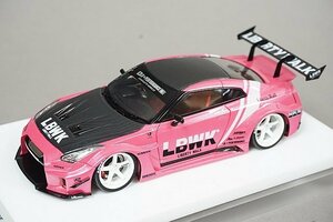 メイクアップ / アイドロン 1/43 LB-Silhouette WORKS GT 35GT-RR (GT Wing) Corona Rossa 限定35台 AXELLWORKS特注 LB014AX1