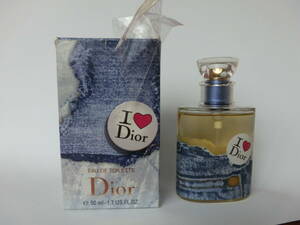 Christian Dior クリスチャンディオール 香水 I LOVE Dior アイ ラブ ディオール EDT SP 50ml ほぼ未使用