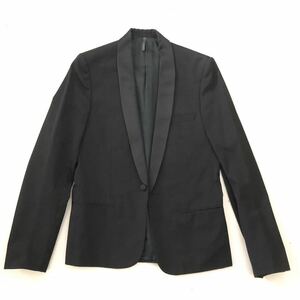 半額 ( 46 ) Dior Homme タキシード チューブ ショート ジャケット ディオールオム 燕尾 エディスリマン ウルフ ブルゾン CELINE 44 XS Air