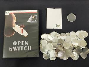 【D77】OPEN SWITCH　オープンスウィッチ　Jason Yu　SansMinds　激レア　コイン　ギミック　マジック　手品