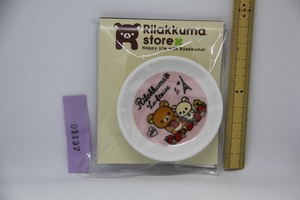 陶器製 リラックマ ストア 飾り 小皿 検索 Rilakkuma Store グッズ 非売品 コリラックマ キイロイトリ 飾り皿