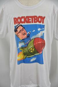 ◆おもしろTシャツ◆極悪人Tシャツ◆北朝鮮のロケットボーイ◆コットン製◆XLサイズ◆新品