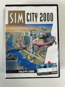 Nj518◆SIM CITY シムシティ 2000◆PC-9801 ゲームソフト カセット 3.5 HD PC98