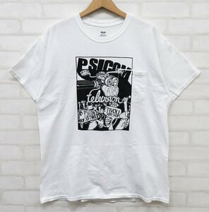 6T6167【クリックポスト対応】未使用品 Psicom T ShirtsTV サイコム 半袖ポケットTシャツ