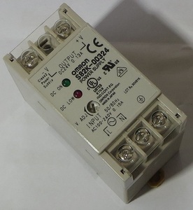 スイッチング電源 OMRON スイッチング・パワーサプライ AC100V-240V 50-60Hz DC24 0.13A オムロン B82K-00324 ユニット型電源 