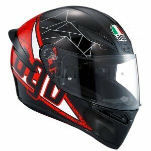 ★50％OFF★業販価格はお問合せ下さい ★新品 AGV 　K1 017-SHIFT BLACK/RED　Mサイズ（アジアンフィット）