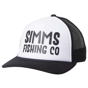 レア・SIMMS シムス 　Small　Fit　Trucker　Hat　Black/White ★即決★