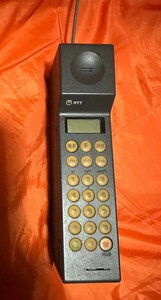 携帯電話　TZ-803型　日本電信電話株式会社　1990年　レトロ　希少品　ジャンク
