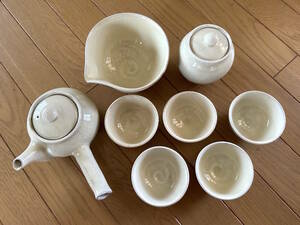 ♪煎茶器揃 甫泉●茶器セット 湯呑 急須 茶碗 湯冷し 茶壺 煎茶道具 茶器 茶道具