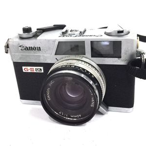 CANON Canonet QL17 G-Ⅲ QL 40mm 1:1.7 レンジファインダー フィルムカメラ レンズ キャノン マニュアルフォーカス