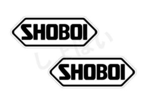 パロディ ショボイSHOBOI ステッカー2枚セット デカール ヘルメット