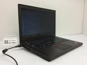 ジャンク/ LENOVO 20F5A13P00 ThinkPad X260 Intel Core i3-6100U メモリ4.1GB ストレージ無し 【G17651】