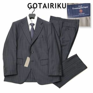 025 新品 ◇ gotairiku 五大陸 ゼニア TROFEO ウール スーツ 日本製 メンズ ビジネススーツ オンワード A6